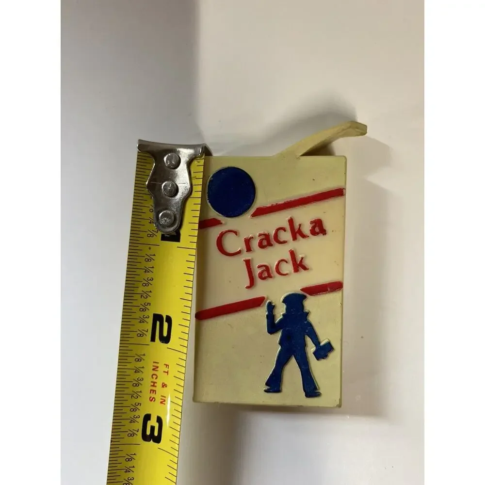 Vintage used Cracker Jack Magnet Refrigerator Hong Kong Vanderbilt